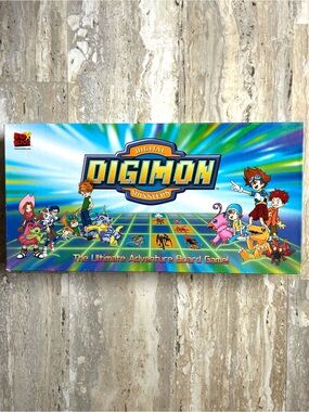 Vintage Digimon Digital Monsters Board Game. Complete. From 2000